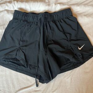 Nike Women's Black Running Shorts - Dri Fit